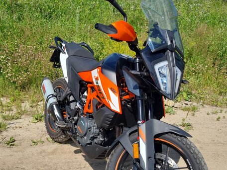 2023 KTM 390 Adventure, оранжевый, 599000 рублей, вид 5