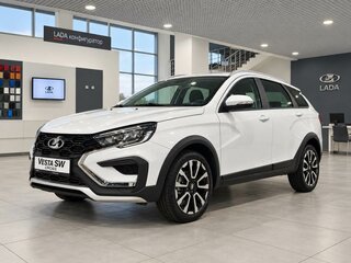 2026 Lada (ВАЗ) Vesta SW Cross I Рестайлинг (NG), белый, 2098000 рублей, вид 1