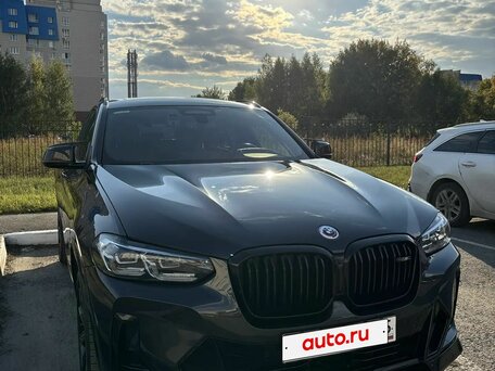 2022 BMW X4 20i II (G02) Рестайлинг, серый, 7200000 рублей, вид 3