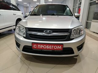 2015 Lada (ВАЗ) Granta I, серебристый, 459000 рублей, вид 2