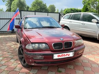 2001 BMW 3 серии 318i IV (E46), красный, 350000 рублей, вид 1