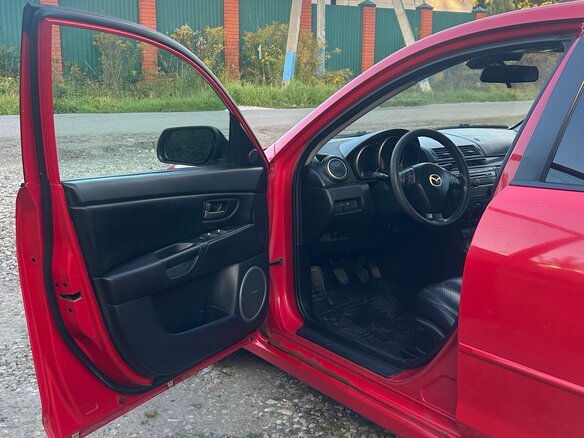 2007 Mazda 3 I (BK) Рестайлинг, красный - вид 7