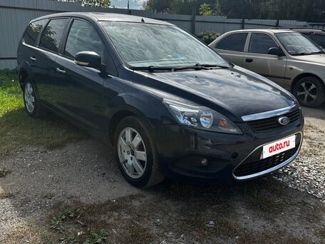 2010 Ford Focus II Рестайлинг, синий, 420000 рублей, вид 4