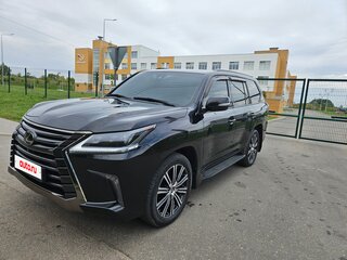 2019 Lexus LX 570 III Рестайлинг 2, чёрный, 10500000 рублей, вид 4