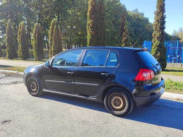 2007 Volkswagen Golf V, чёрный, 439000 рублей - вид 7