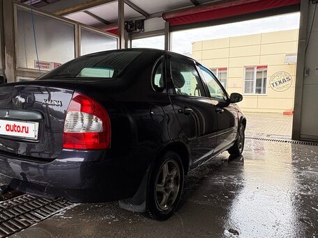 2008 Lada (ВАЗ) Kalina I, синий, 130000 рублей, вид 4