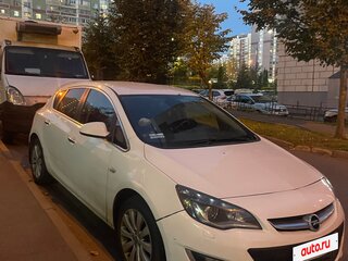 2012 Opel Astra J Рестайлинг, белый, 685000 рублей, вид 3