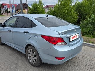 2012 Hyundai Solaris I, голубой, 650000 рублей, вид 3