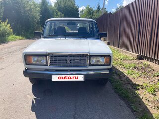 2008 Lada (ВАЗ) 2107, белый, 240000 рублей, вид 1