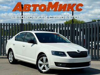 2014 Skoda Octavia III (A7), белый, 1349000 рублей, вид 3