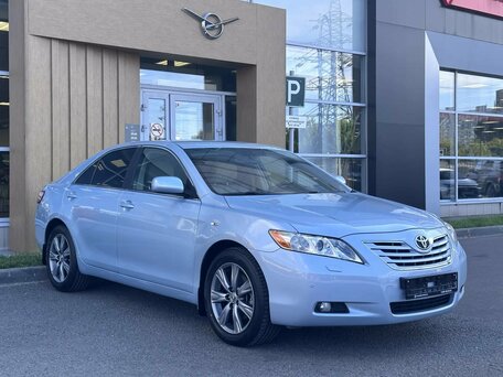 2008 Toyota Camry VI (XV40), голубой, 1250000 рублей, вид 1