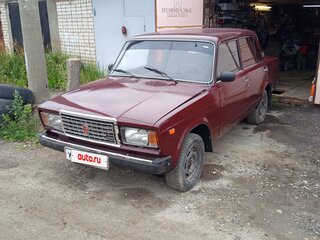 2007 Lada (ВАЗ) 2107, пурпурный, 150000 рублей, вид 1