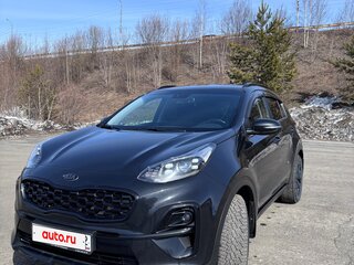 2021 Kia Sportage IV Рестайлинг, чёрный, 2599000 рублей, вид 1