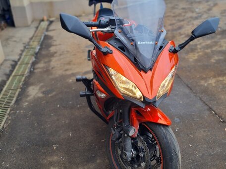2017 Kawasaki Ninja 650, оранжевый, 690000 рублей, вид 3