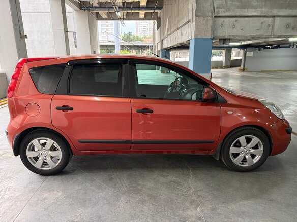 2007 Nissan Note I, красный, 420000 рублей - вид 3