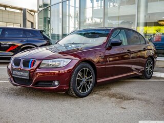 2009 BMW 3 серии 318i V (E90/E91/E92/E93) Рестайлинг, красный, 898000 рублей, вид 3