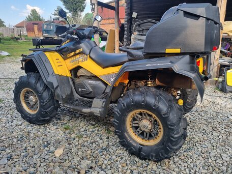 2011 BRP Can-Am Outlander MAX 650, жёлтый, 710000 рублей, вид 3