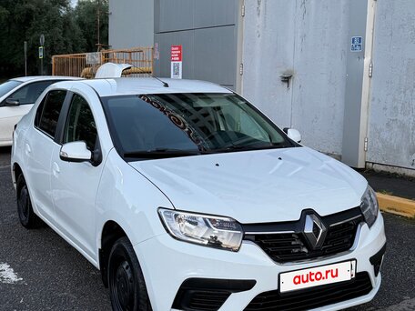 2021 Renault Logan II Рестайлинг, белый, 520000 рублей, вид 2