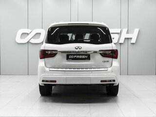 2018 Infiniti QX80 I Рестайлинг 2, белый, 4889000 рублей, вид 4