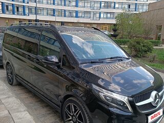 2021 Mercedes-Benz V-Класс Long 220 d длинный III (W447) Рестайлинг, чёрный, 9990000 рублей, вид 3