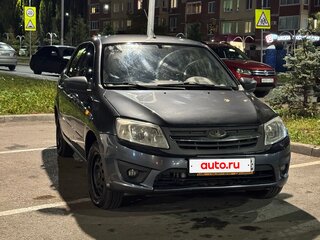 2016 Lada (ВАЗ) Granta I, серый, 500000 рублей, вид 3