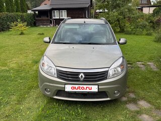 2014 Renault Sandero I, бежевый, 700000 рублей, вид 1