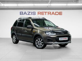 2017 Lada (ВАЗ) Kalina II, коричневый, 610000 рублей, вид 3
