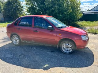 2007 Lada (ВАЗ) Kalina I, красный, 115000 рублей, вид 5