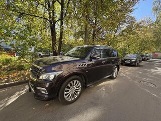 2014 Infiniti QX80 I Рестайлинг, коричневый, 2500000 рублей, вид 2
