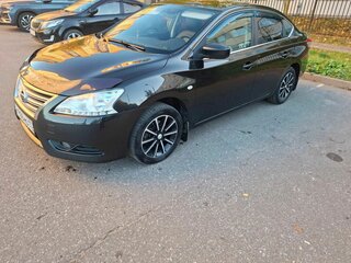 2014 Nissan Sentra VII (B17), чёрный, 940000 рублей, вид 2