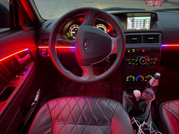 2018 Lada (ВАЗ) Priora I Рестайлинг, чёрный, 899000 рублей - вид 10