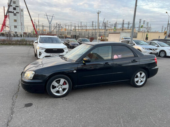 2004 Subaru Impreza II Рестайлинг 1, чёрный, 429000 рублей - вид 2