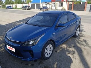 2017 Kia Rio IV, синий, 1200000 рублей, вид 1