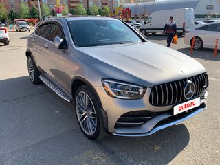 2019 Mercedes-Benz GLC Coupe AMG 43 AMG I (C253) Рестайлинг, золотистый, 3970000 рублей, вид 2