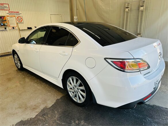 2011 Mazda 6 II (GH) Рестайлинг, белый - вид 13
