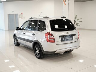 2015 Lada (ВАЗ) Kalina Cross II, серебристый, 352000 рублей, вид 4