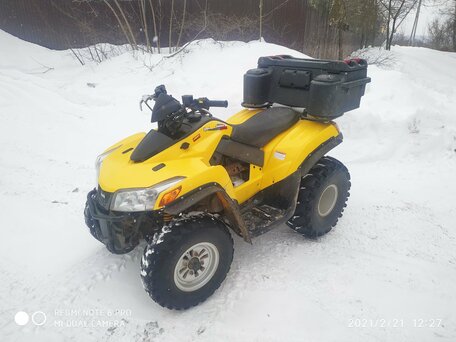 2010 Sym QuadLander, жёлтый, 300000 рублей, вид 3