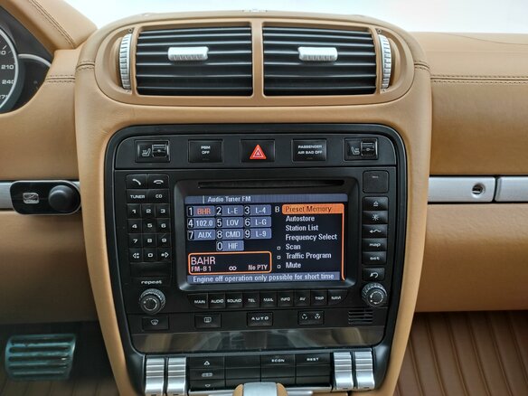 2008 Porsche Cayenne S I Рестайлинг (957), синий - вид 14
