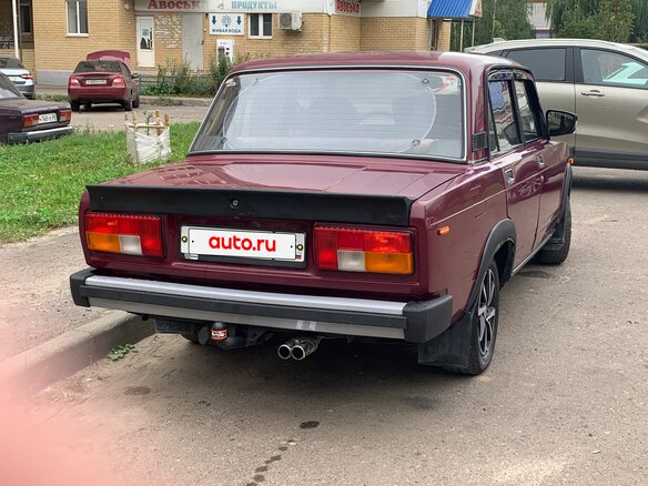 2003 Lada (ВАЗ) 2105, красный, 210000 рублей - вид 3