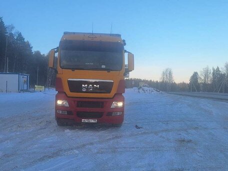 2008 MAN TGX, жёлтый, 2495000 рублей, вид 1