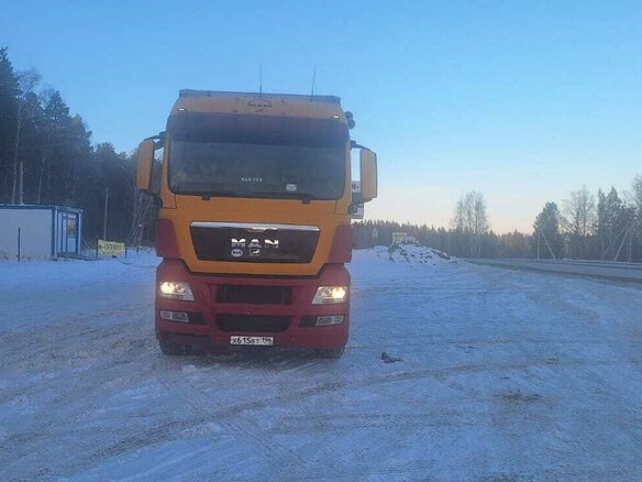 2008 MAN TGX, жёлтый, 2495000 рублей