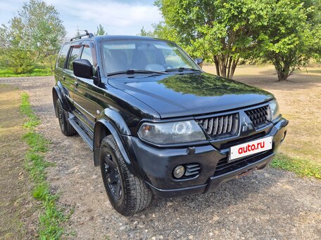 2007 Mitsubishi Pajero Sport I Рестайлинг, чёрный, 1400000 рублей, вид 3