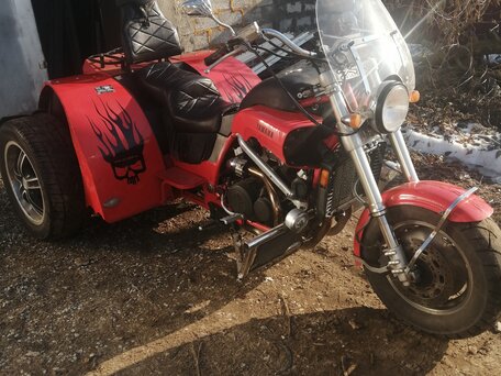 1992 Yamaha V-Max 1200, красный, 550000 рублей, вид 3