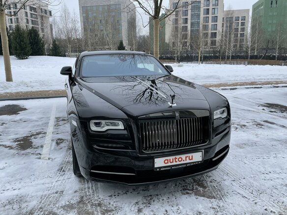 2017 Rolls-Royce Wraith Black Badge, чёрный