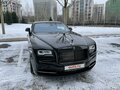 2017 Rolls-Royce Wraith Black Badge, чёрный