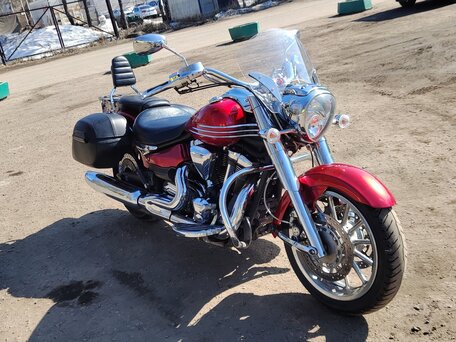 2012 Yamaha XV 1900, красный, 1300000 рублей, вид 3