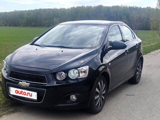 2013 Chevrolet Aveo II, чёрный, 570000 рублей, вид 4