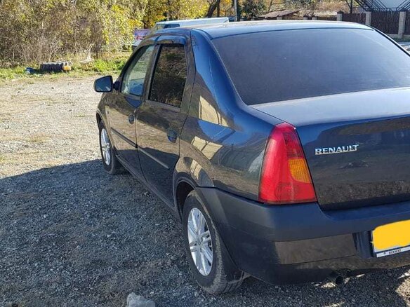 2007 Renault Logan I, серый - вид 4