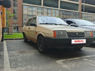 1995 Lada (ВАЗ) 21099, бежевый, 70000 рублей, вид 4