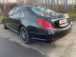 2016 Mercedes-Benz S-Класс 400 Long VI (W222, C217), чёрный, 4250000 рублей, вид 3